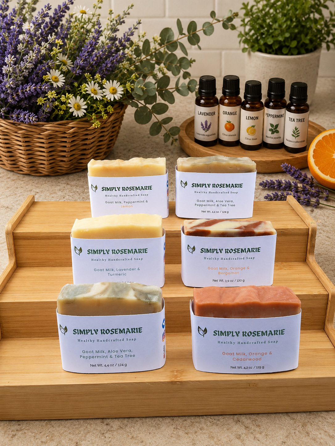Luxury Nourishing Scented Soaps: